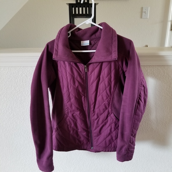 Womens Fall Warm Soft Purple Jacket Like New Cheap - Picture 3 of 4
